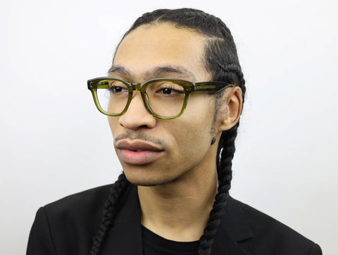 Man wearing these SEE Eyeglasses